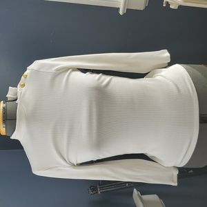 Sexy 3/4 sleeve mock turtleneck